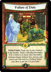 Failure of Duty