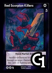 Red Scorpion Killers, Hood Martial Artists