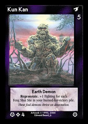 Kun Kan, Earth Demon