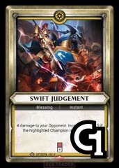 Swift Judgment - Foil