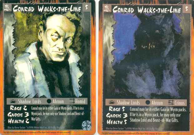 Conrad Walks-the-Line