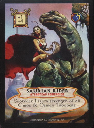 Saurian Rider