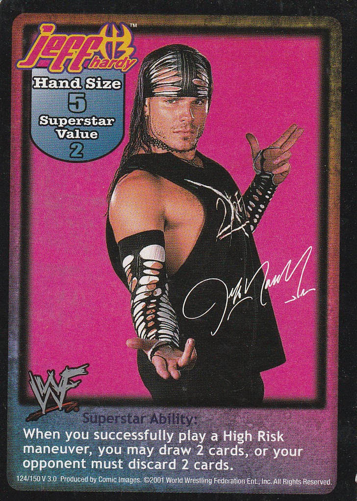 Jeff Hardy Superstar Card