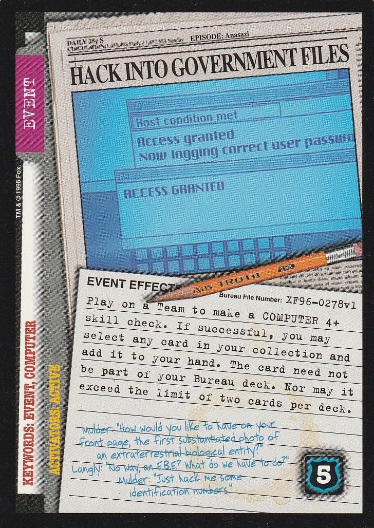 Hack Into Government Files