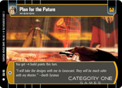 Plan for the Future - Foil