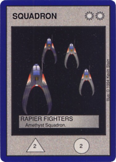 Rapier Fighters - Amethyst Squadron