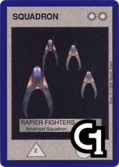 Rapier Fighters - Amethyst Squadron