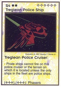 Treglean Police Ship