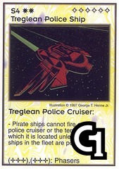 Treglean Police Ship