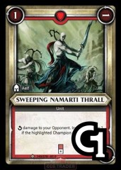 Sweeping Namarti Thrall - Foil