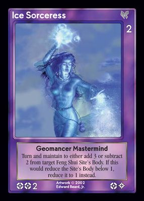 Ice Sorceress, Geomancer Mastermind
