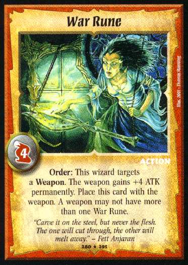 War Rune - Foil