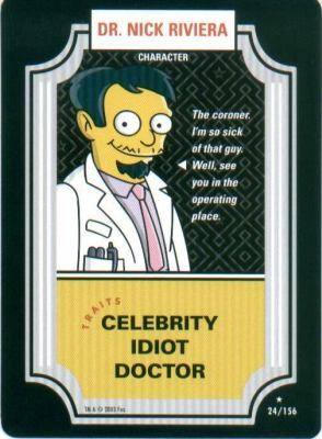 Dr. Nick Riviera - Foil