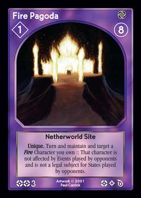 Fire Pagoda, Netherworld Site