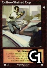 Coffee-Stained Cop, Wily Veteran