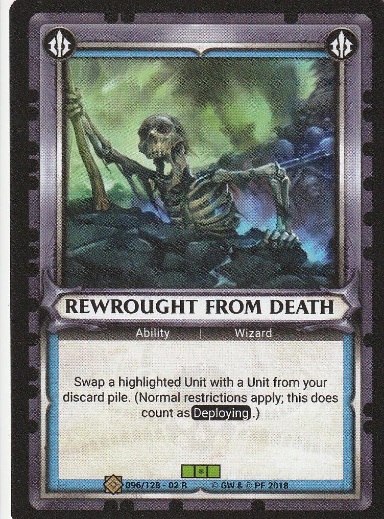 Rewrought from Death