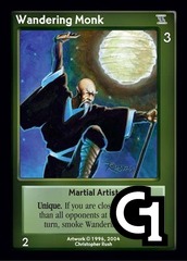 Wandering Monk, Martial Artist