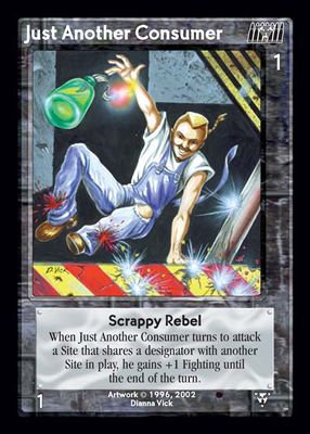 Just Another Consumer, Scrappy Rebel