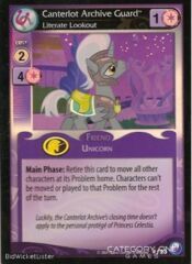 Canterlot Archive Guard, Literate Lookout - F23