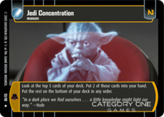 Jedi Concentration - Foil