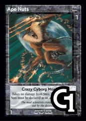 Ape Nuts, Crazy Cyborg Monkeys