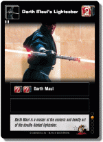 Darth Maul's Lightsaber