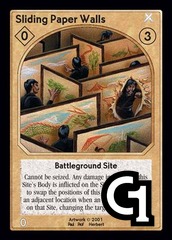 Sliding Paper Walls, Battleground Site
