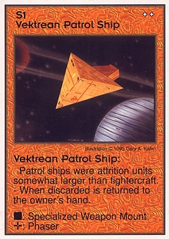 Vektrean Patrol Ship