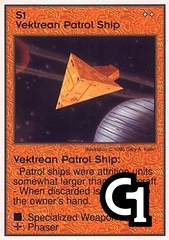 Vektrean Patrol Ship