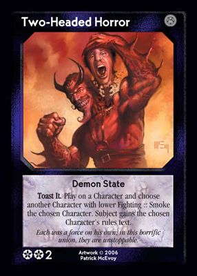 Two-Headed Horror, Demon State