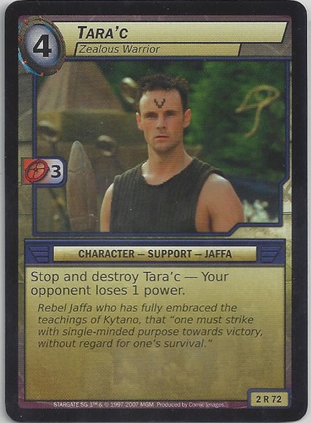 Tarac, Zealous Warrior