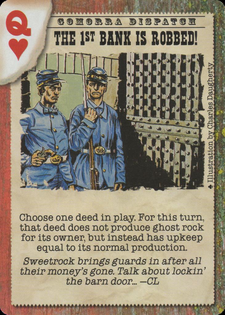 The 1st Bank is Robbed!