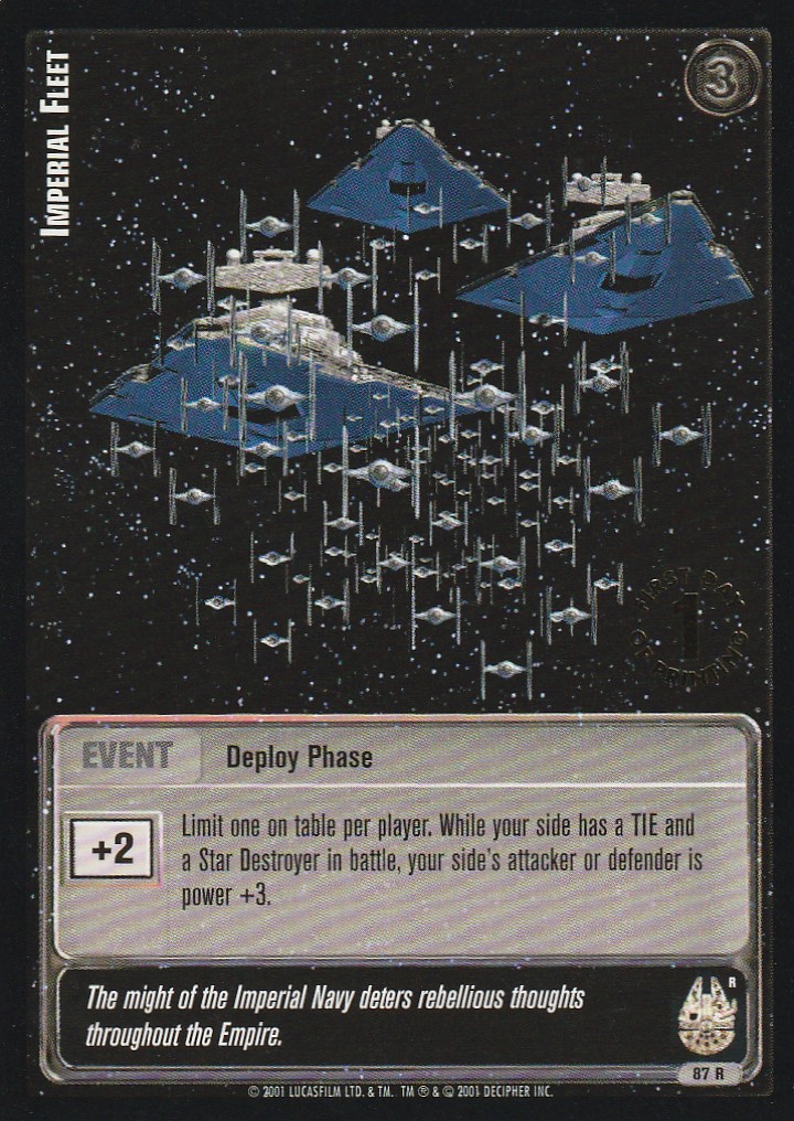 Imperial Fleet (R) - 1st Day Stamped