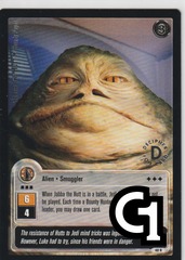 Jabba the Hutt - Bounty Payer - Silver Stamped