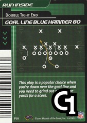 Goal Line Blue Hammer 80