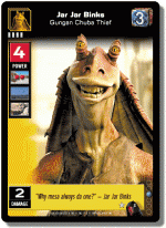 Jar Jar Binks, Gungan Chuba Thief