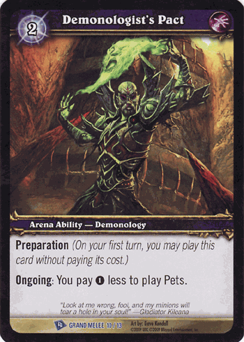 Demonologists Pact