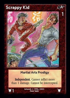 Scrappy Kid, Martial Arts Prodigy