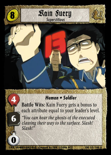 Kain Fuery, Superstitious
