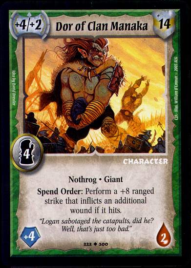 Dor of Clan Manaka