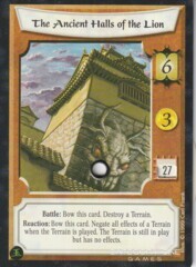 The Ancient Halls of the Lion - honor disk