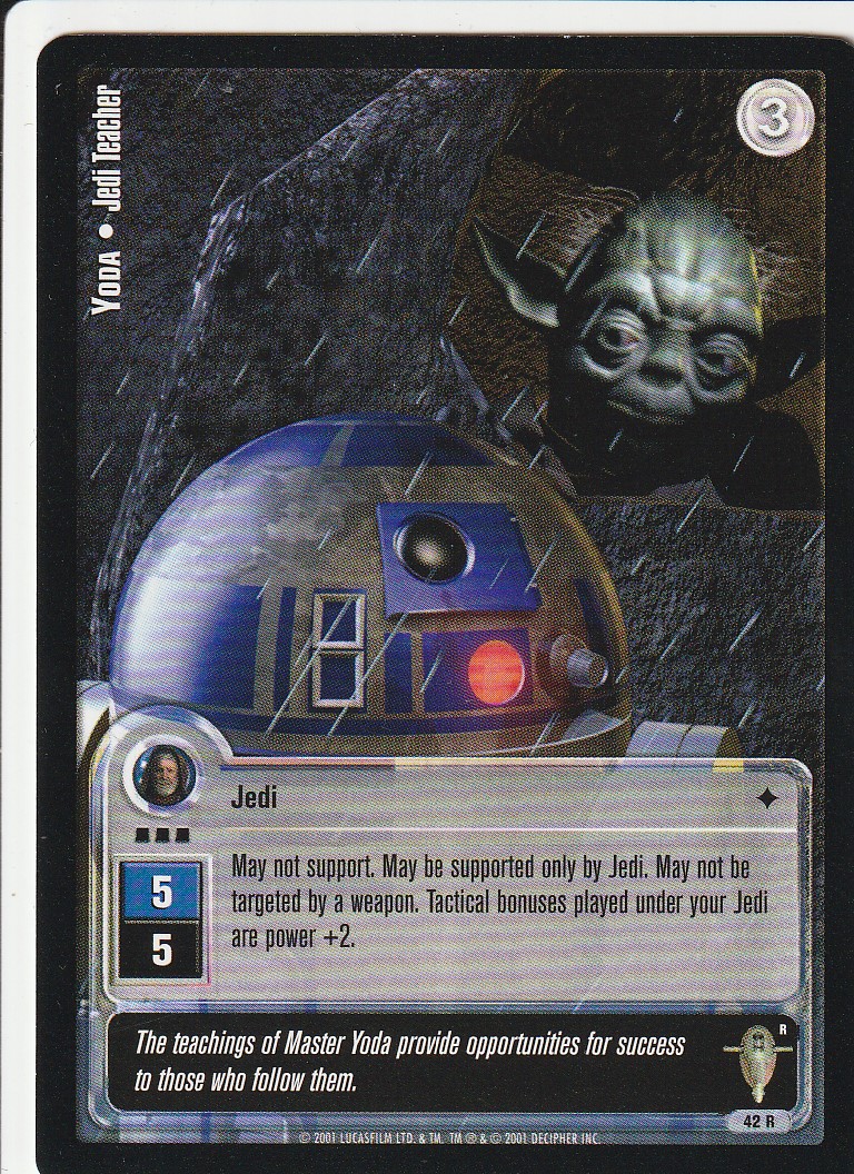 Yoda - Jedi Teacher (R)