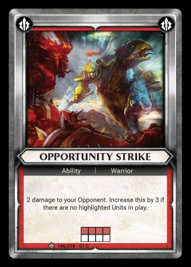 Opportunity Strike