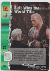 Sid Wins the World Title