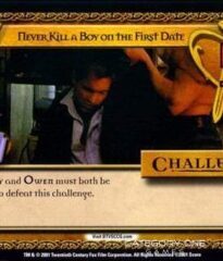 Never Kill a Boy on the First Date (Foil)