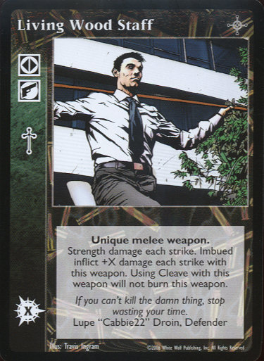 Living Wood Staff