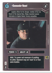 Commander Nemet [White Border]