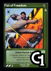 Fist of Freedom, Rebel Martial Artist