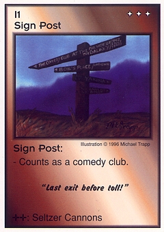 Sign Post (Exit)