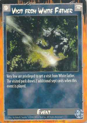 Visit from White Father